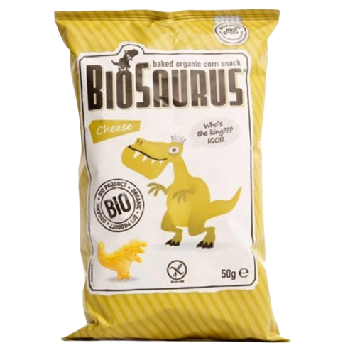 بيوسوروس وجبة خفيفة من الذرة الضوية 50جم